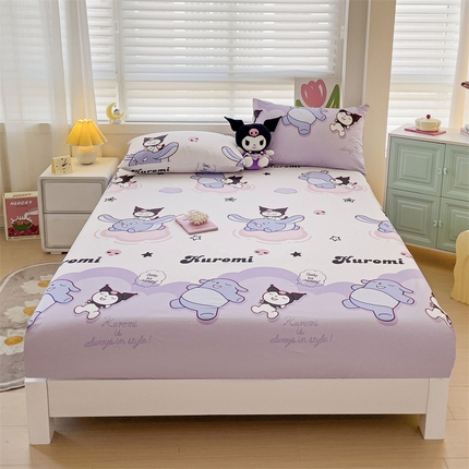 91家纺网 家纺一手货源 找家纺 （总）名兮家居 2024新款正版授权经典奥特曼-三丽鸥全棉印花床笠【含防伪标】