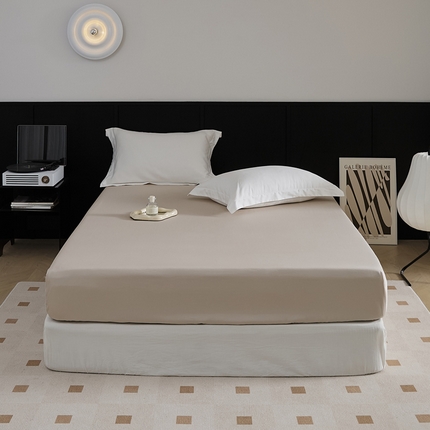 EH家居 2024新款早秋长绒棉单品系列--床笠 云母灰