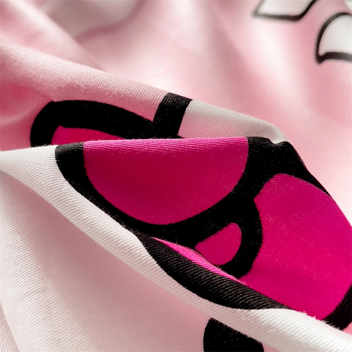 91家纺网 家纺一手货源 找家纺 名兮家居 2024新款正版授权经典奥特曼-三丽鸥全棉床单【含防伪标】 爱心kt