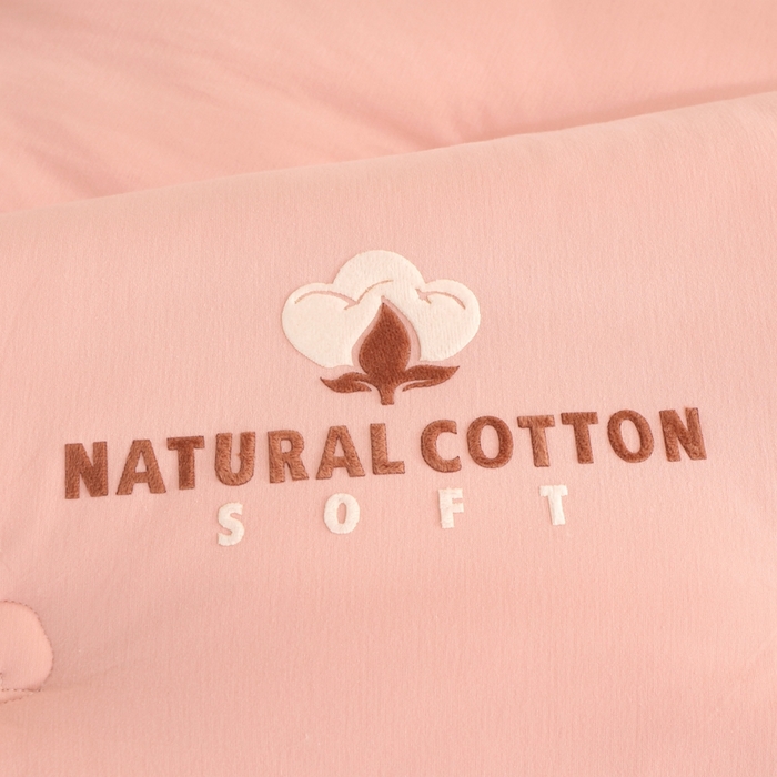 91家纺网 家纺一手货源 找家纺 棉造家居 2024新款A类全棉新疆棉花被针织棉绗缝春秋冬被子 玉色