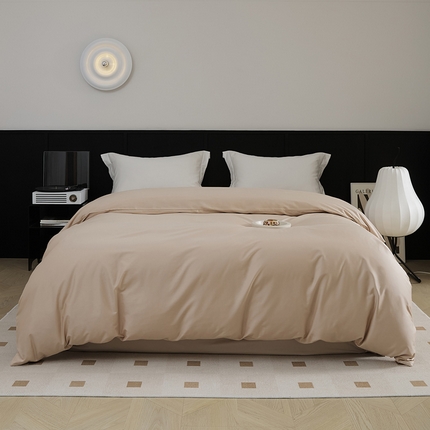 EH家居 2024新款早秋长绒棉单品系列--被套 米香槟