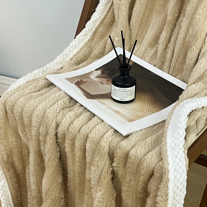 91家纺网 家纺一手货源 找家纺 璐维斯家纺 跑量款浴巾毛巾套装盖毯午休毯小毛毯外贸毯子跨境sheintemu 驼色毛巾+浴巾