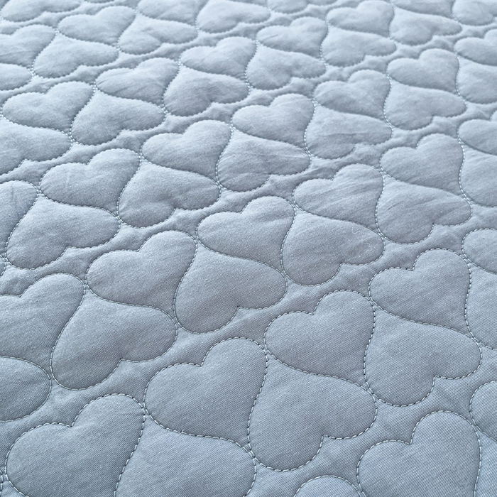 91家纺网 家纺一手货源 找家纺 暖居 2024支持定制纯棉榻榻米四件套全棉农村单件大炕盖纯色床单三件套系列 天空蓝