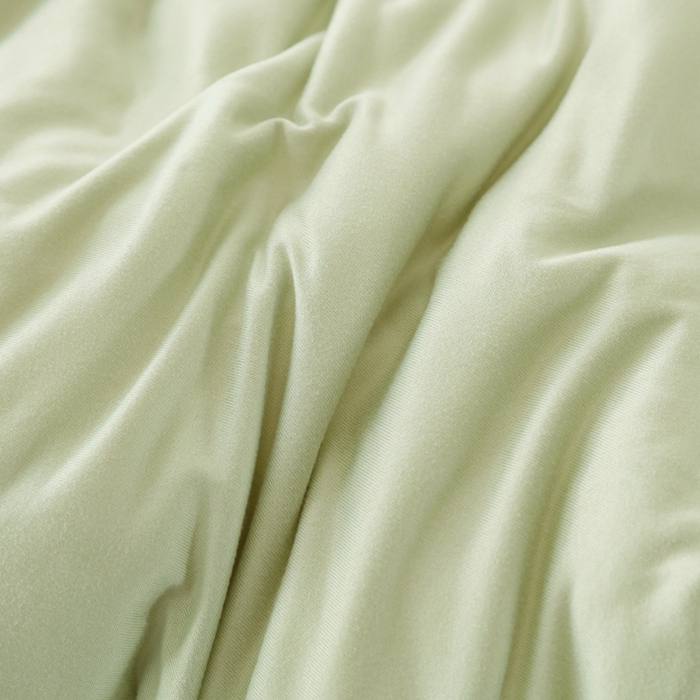 91家纺网 家纺一手货源 找家纺 棉造家居 2024新款亲肤棉花被针织棉绗缝春秋冬被芯 果绿