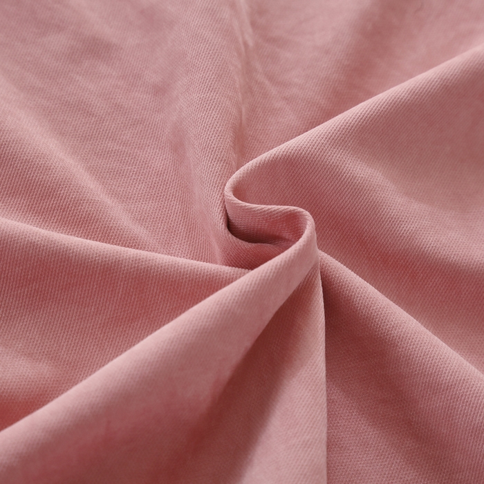 91家纺网 家纺一手货源 找家纺 OL家纺 2024新款磨毛暖绒床盖夹棉四件套刺绣轻奢风 西瓜粉