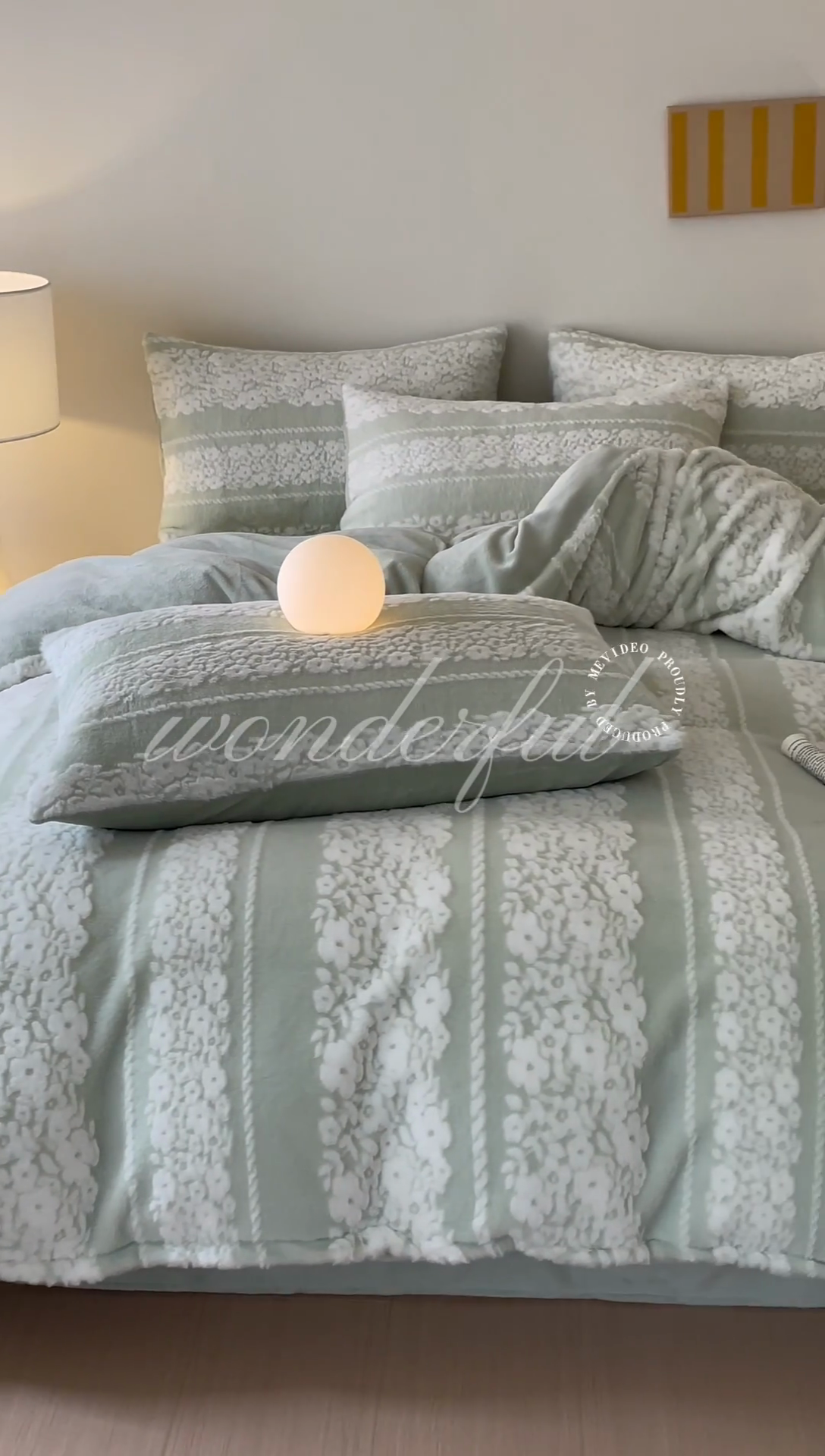 91家纺网 家纺一手货源 找家纺 金爱家 2024新品全消光A类纯色獭兔毛绒立体牛奶绒兔毛雕花350克四件套 兔毛百合花绿色