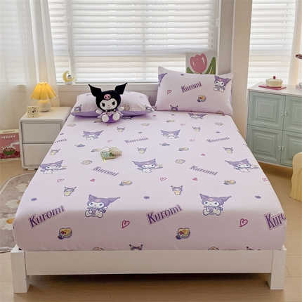 91家纺网 家纺一手货源 找家纺 （总）名兮家居 2024新款正版授权经典奥特曼-三丽鸥全棉印花床笠【含防伪标】