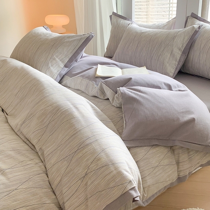 91家纺网 家纺一手货源 找家纺 （总）2024新款全棉磨毛印花系列四件套