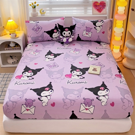 91家纺网 家纺一手货源 找家纺 （总）名兮家居 2024新款正版授权经典奥特曼-三丽鸥全棉印花床笠【含防伪标】