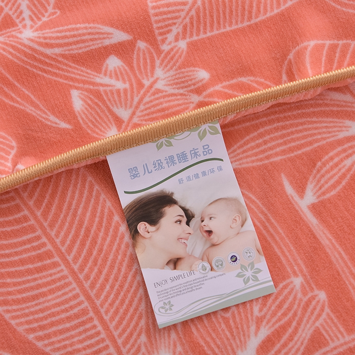 91家纺网 家纺一手货源 找家纺 曼尼家纺2025高克重直播印花床裙款法莱绒金貂珊瑚绒牛奶绒四件套 暖暖时光