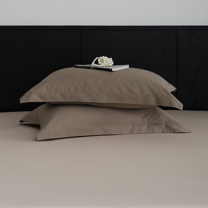 EH家居 2024新款早秋长绒棉单品系列--枕套 陶土咖