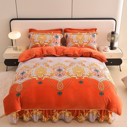 91家纺网 家纺一手货源 找家纺 （总）佳品居 2025新款7斤牛奶绒四件套