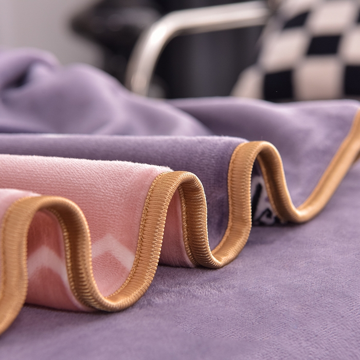 91家纺网 家纺一手货源 找家纺 佳品居 2025新款8斤床裙款牛奶绒四件套 幸运叶