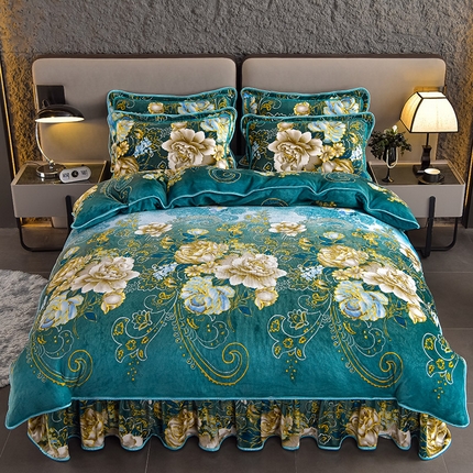 91家纺网 家纺一手货源 找家纺 （总）佳品居 2025新款7斤牛奶绒四件套