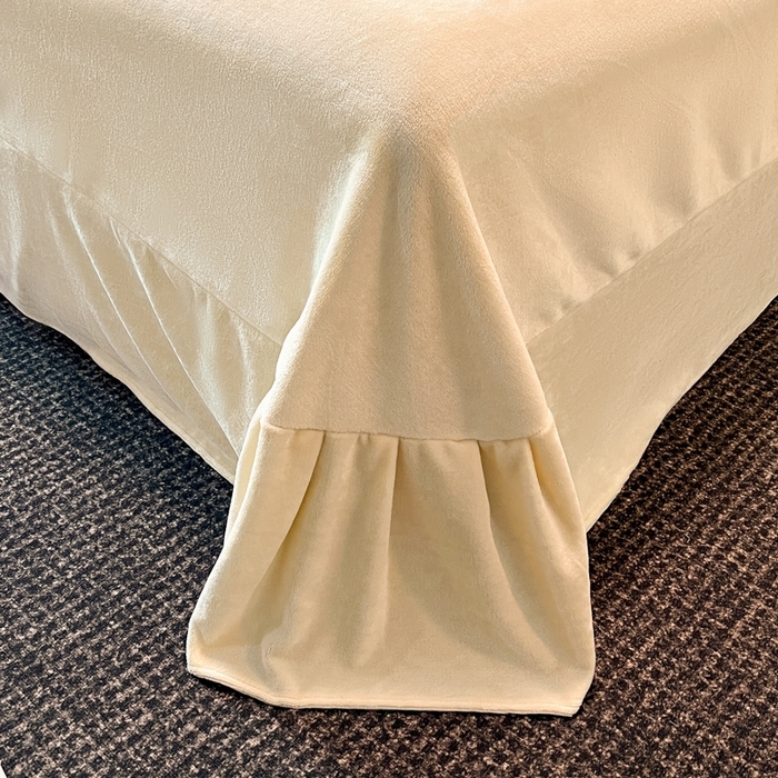 91家纺网 家纺一手货源 找家纺 诺梵 2025新款立体雕花绒四件套_控价标准高于149，加大高于159 兰亭-绿