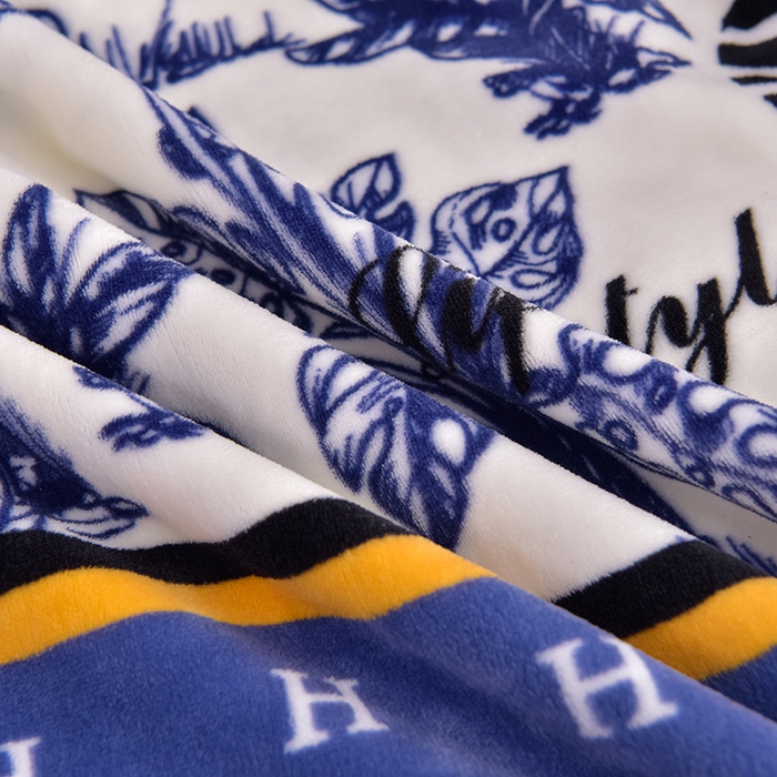 91家纺网 家纺一手货源 找家纺 佳品居 2025新款8斤床裙款牛奶绒四件套 热带雨林