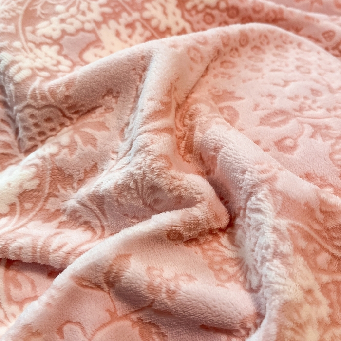 91家纺网 家纺一手货源 找家纺 诺梵 2025新款立体雕花绒四件套_控价标准高于149，加大高于159 梦娜-粉