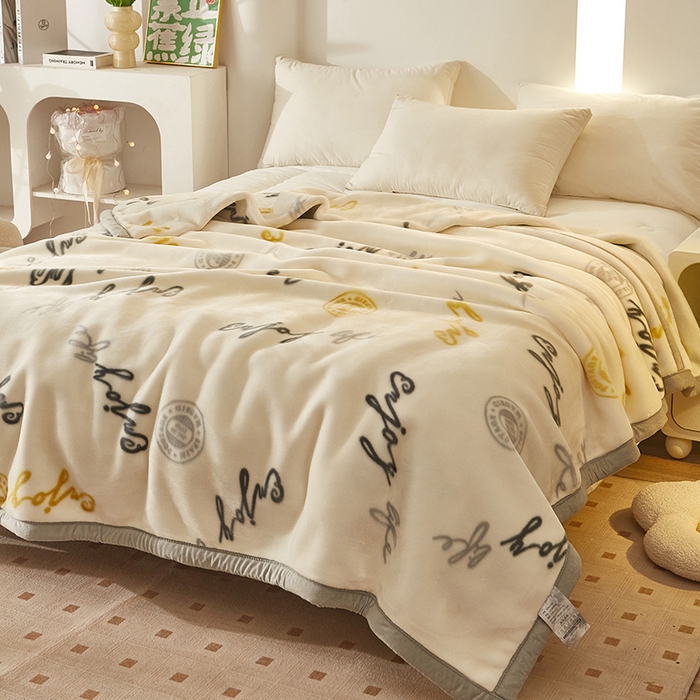 91家纺网 家纺一手货源 找家纺 新款拉舍尔毛毯4-12斤 707 乐享生活