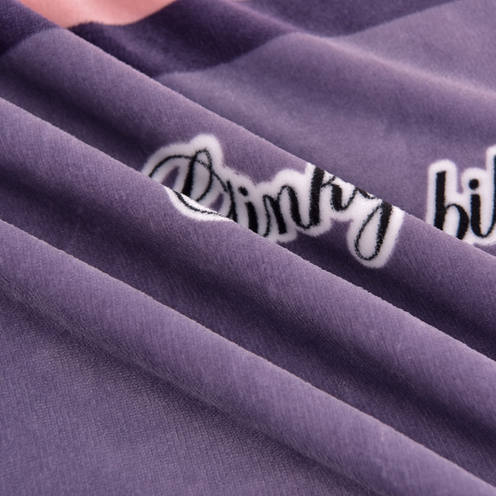 91家纺网 家纺一手货源 找家纺 佳品居 2025新款8斤床裙款牛奶绒四件套 幸运叶