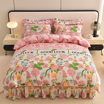 91家纺网 家纺一手货源 找家纺 （总）佳品居 2025新款7斤牛奶绒四件套