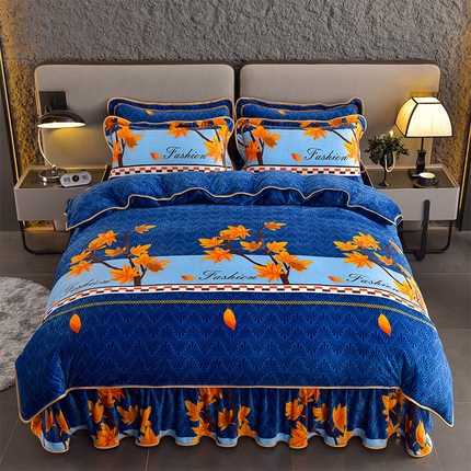 91家纺网 家纺一手货源 找家纺 （总）佳品居 2025新款7斤牛奶绒四件套