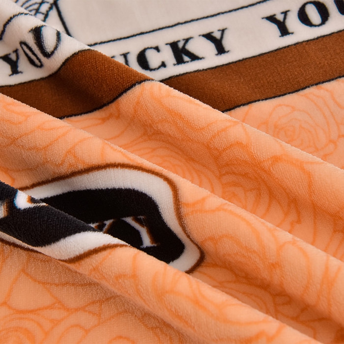 91家纺网 家纺一手货源 找家纺 佳品居 2025新款8斤床裙款牛奶绒四件套 花枝漫舞咖