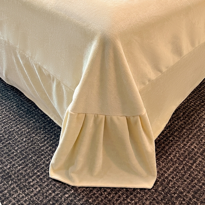 91家纺网 家纺一手货源 找家纺 诺梵 2025新款立体雕花绒四件套_控价标准高于149，加大高于159 梦娜-蓝