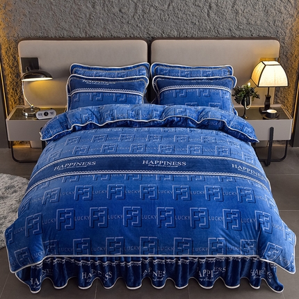 91家纺网 家纺一手货源 找家纺 （总）佳品居 2025新款7斤牛奶绒四件套