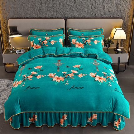 91家纺网 家纺一手货源 找家纺 （总）佳品居 2025新款7斤牛奶绒四件套