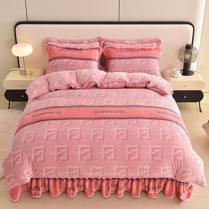 91家纺网 家纺一手货源 找家纺 （总）佳品居 2025新款7斤牛奶绒四件套