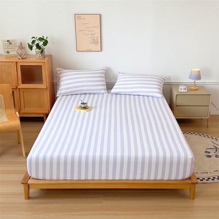 91家纺网 家纺一手货源 找家纺 （总）多品 2024新款水洗棉皱皱纱单品床笠