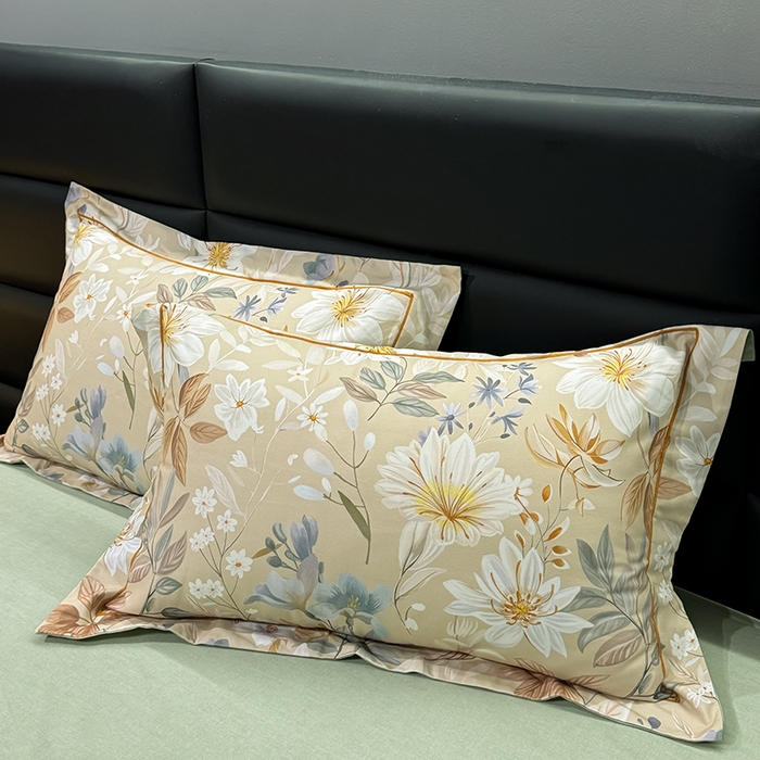 91家纺网 家纺一手货源 找家纺 （总）2024新款A类全棉磨毛数码印花系列四件套