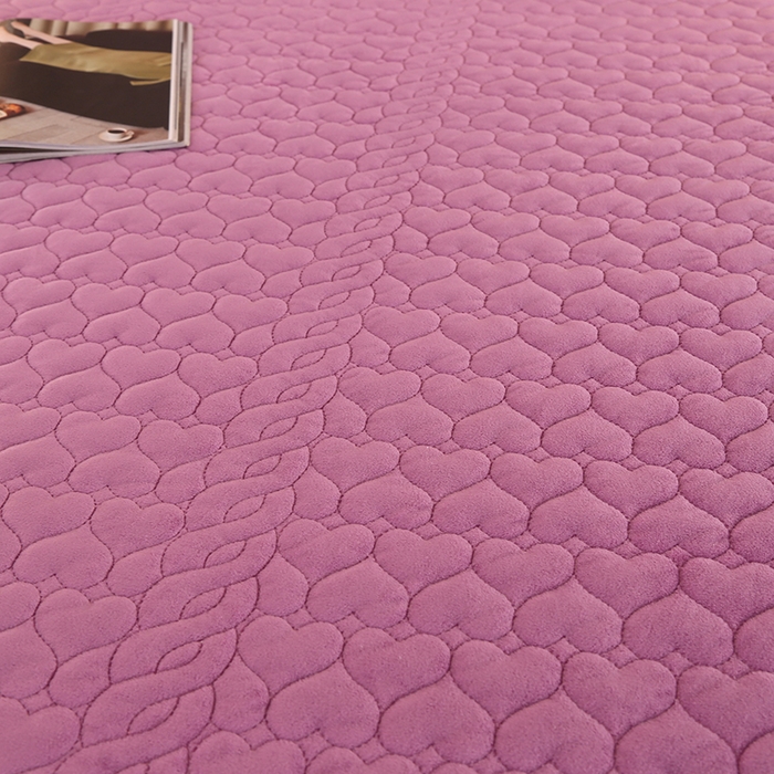 91家纺网 家纺一手货源 找家纺 芸锦豪 2024新款宝宝绒床盖 魅力紫