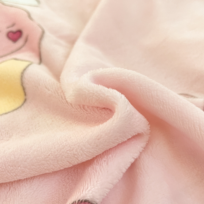 91家纺网 家纺一手货源 找家纺 2024新品正版三丽鸥授权卡通加厚高克重牛奶绒系列四件套 绒三丽鸥-樱桃蛋糕玉桂狗