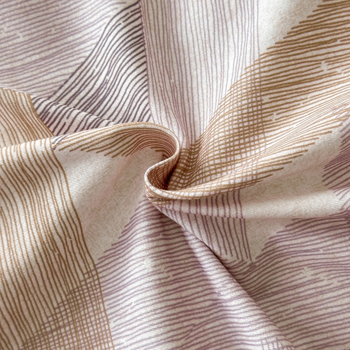 91家纺网 家纺一手货源 找家纺 涵宸家纺 2024新款亲肤全棉磨毛印花四件套--芬兰系列 圣托里尼