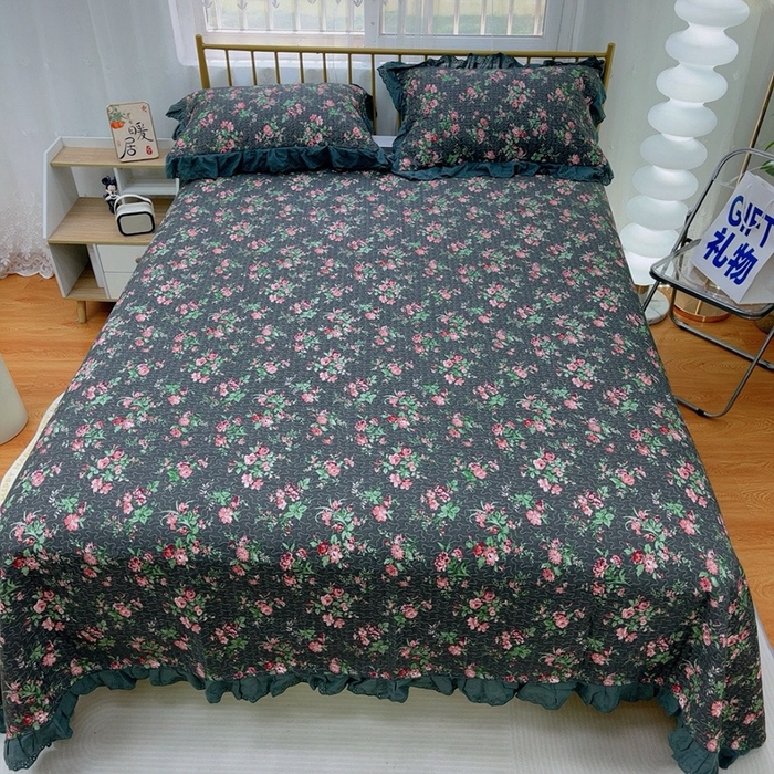 91家纺网 家纺一手货源 找家纺 暖居 2024新款春秋被床盖四件套 中国美