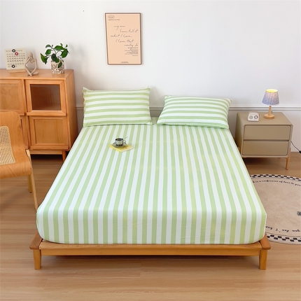 91家纺网 家纺一手货源 找家纺 （总）多品 2024新款水洗棉皱皱纱单品床笠