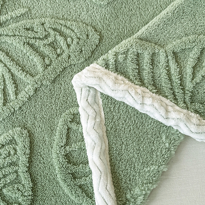 91家纺网 家纺一手货源 找家纺 （总）芸锦豪 2024新款蝴蝶提花毛毯包边款