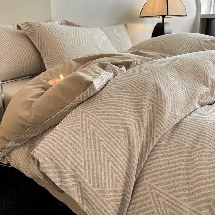 91家纺网 家纺一手货源 找家纺 涵宸家纺 2024新款亲肤全棉磨毛印花四件套--芬兰系列 卢卡斯