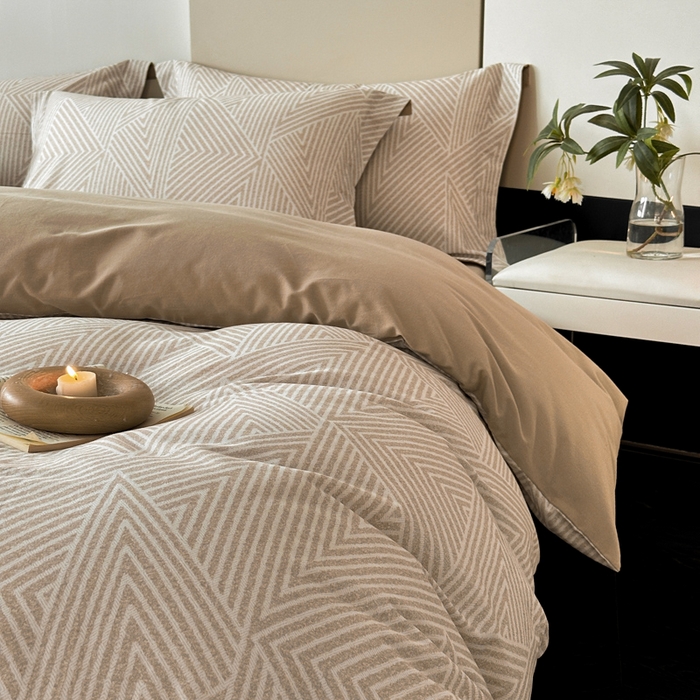 91家纺网 家纺一手货源 找家纺 涵宸家纺 2024新款亲肤全棉磨毛印花四件套--芬兰系列 卢卡斯