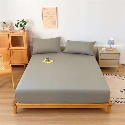 91家纺网 家纺一手货源 找家纺 （总）多品 2024新款水洗棉皱皱纱单品床笠