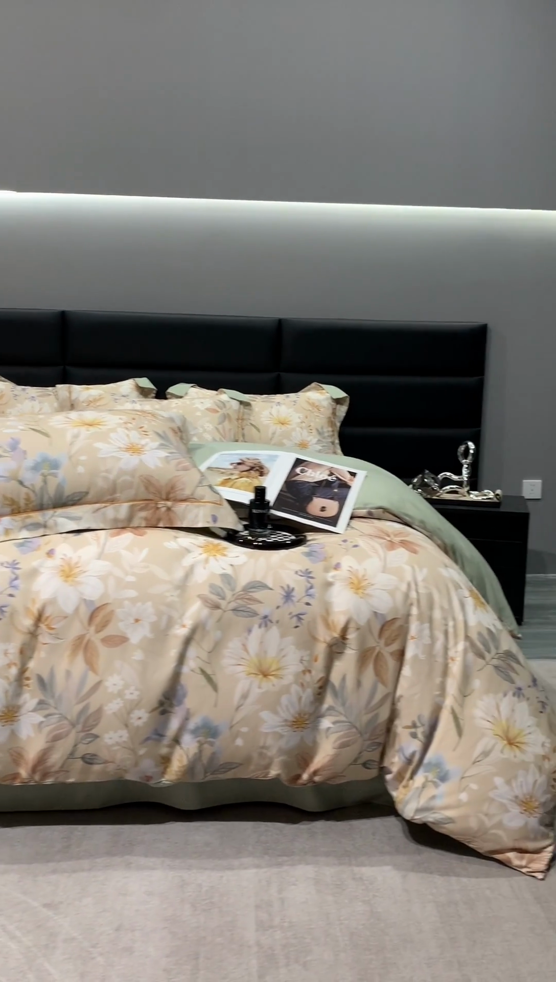 91家纺网 家纺一手货源 找家纺 （总）2024新款A类全棉磨毛数码印花系列四件套