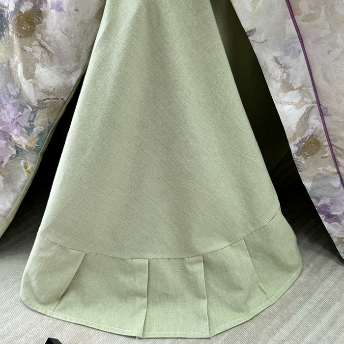 91家纺网 家纺一手货源 找家纺 2024新款A类全棉磨毛数码印花系列四件套 云慕黄