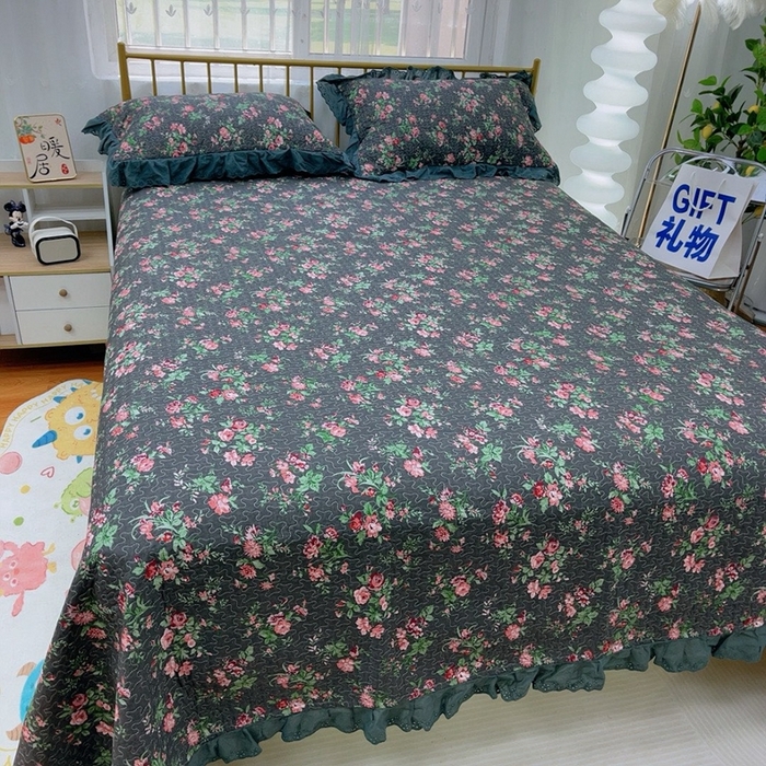 91家纺网 家纺一手货源 找家纺 暖居 2024新款春秋被床盖四件套 中国美