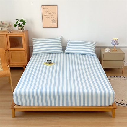 91家纺网 家纺一手货源 找家纺 （总）多品 2024新款水洗棉皱皱纱单品床笠