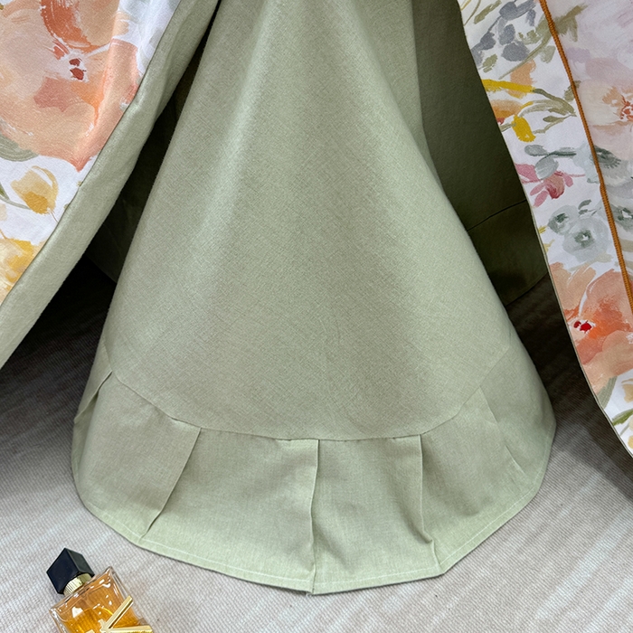 91家纺网 家纺一手货源 找家纺 2024新款A类全棉磨毛数码印花系列四件套 春日油彩米