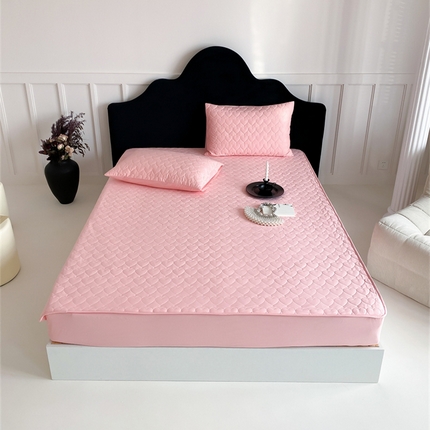 91家纺网 家纺一手货源 找家纺 （总）三味舒屋 2024新款加高全棉夹棉床笠--爱慕系列