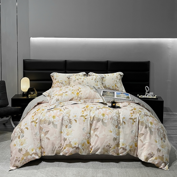 91家纺网 家纺一手货源 找家纺 （总）2024新款A类全棉磨毛数码印花系列单被套