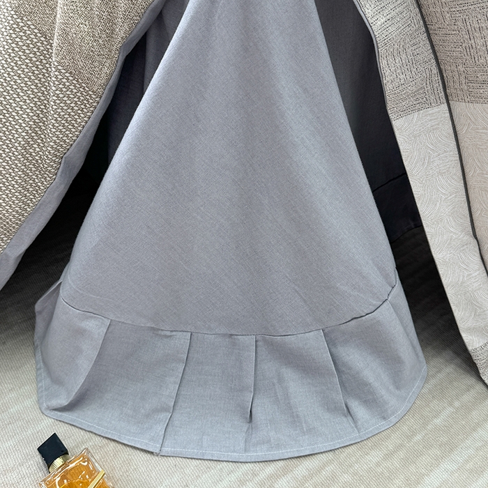 91家纺网 家纺一手货源 找家纺 2024新款A类全棉磨毛数码印花系列四件套 杰弗里黄灰