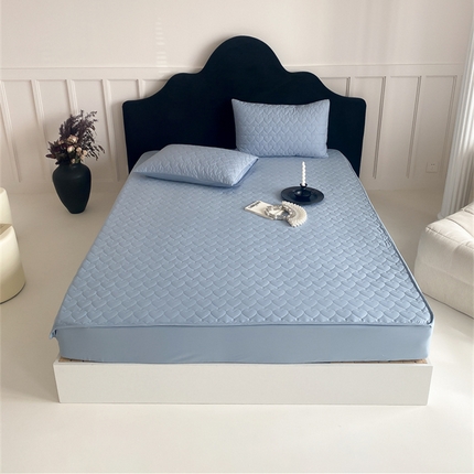 91家纺网 家纺一手货源 找家纺 （总）三味舒屋 2024新款加高全棉夹棉床笠--爱慕系列